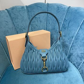 Miu Miu Blue 29CM Shoulder Bag