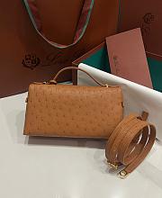 New loro paina extra  bag23 Extra Bag L23  Ostrich Leather - 2