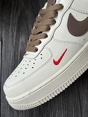 Nike Jordan Air Force 1 Low Premium White Brown - 3