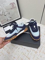CHANEL Trainers in Mixed Fibers, Suede Calfskin & Calfskin 002 - 3