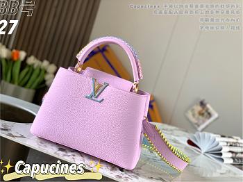 Louis Vuitton Taurillon Capucines Mini Bag 27x18x9