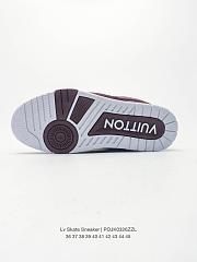 Louis Vuitton LV Skate Sneaker Bordeaux Red - 5