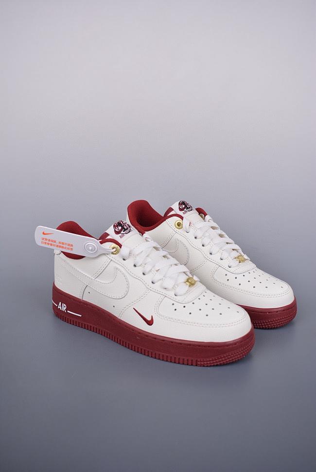 Nike Wmns Air Force 1 '07 SE '40th Anniversary - Sail Team Red' - 1