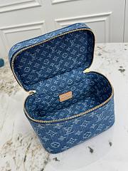 Louis Vuitton Nice Mini Clutch Bag Blue - 20x13.5x12 cm - 6