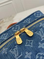 Louis Vuitton Nice Mini Clutch Bag Blue - 20x13.5x12 cm - 4
