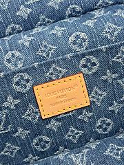 Louis Vuitton Nice Mini Clutch Bag Blue - 20x13.5x12 cm - 3