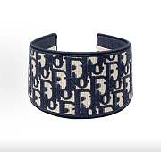Christian Dior Oblique Headband Blue - 2