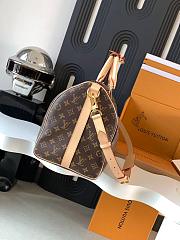 Louis Vuitton Keepall Bandouliere Monogram 45 Canvas Travel Bag 45x27x20 - 2