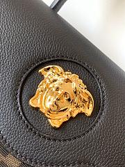 Versace x Fendi Fendace La Medusa Top Handle Bag Zucca Canvas and Leather Medium Crossbody Bag 25x9.5x18cm - 3