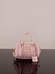 Miumiu Arcadie Matelassé nappa leather bag 19x13x6 - 1