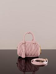 Miumiu Arcadie Matelassé nappa leather bag 19x13x6 - 6