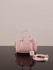 Miumiu Arcadie Matelassé nappa leather bag 19x13x6 - 5