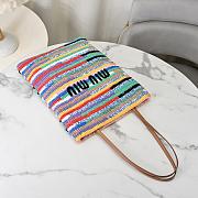 Miumiu Crocheted tote bag 32x41cm - 3