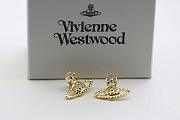 Mini Bas Relief Earrings - Gold - 5