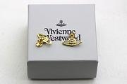 Mini Bas Relief Earrings - Gold - 6