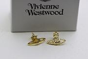 Mini Bas Relief Earrings - Gold - 2