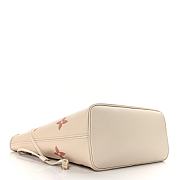 Louis Vuitton Empreinte Monogram Giant Neverfull MM Creme Rose Trianon 32cm - 6