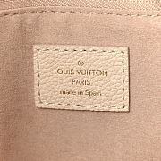 Louis Vuitton Empreinte Monogram Giant Neverfull MM Creme Rose Trianon 32cm - 2