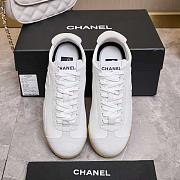 Chanel White calfskin sneakers - 2