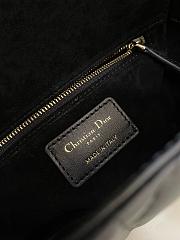 Mini Lady Dior handbag Black  20x18x8 - 3
